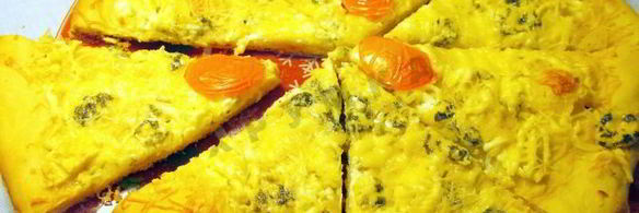 итальянская пицца 4 сыра в духовке