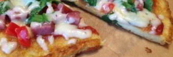 картофельная пицца на сковороде