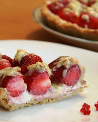 Клубничная пицца