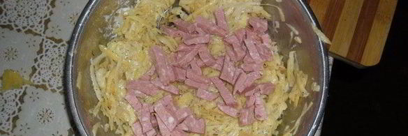 ленивая картофельная пицца