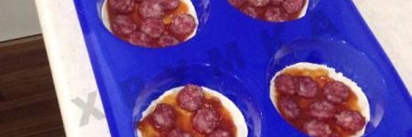 мини-пиццы из лаваша