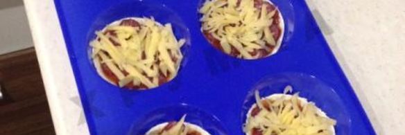 мини-пиццы из лаваша