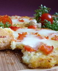 Мини-пиццы из цветной капусты