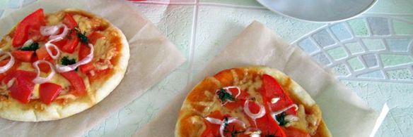 мини-пиццы на завтрак