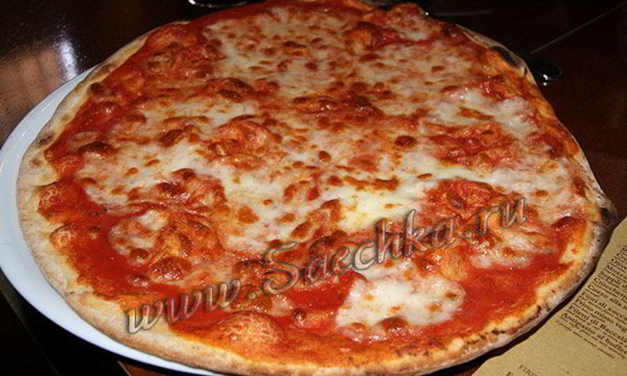 Рецепт настоящей итальянской пиццы
