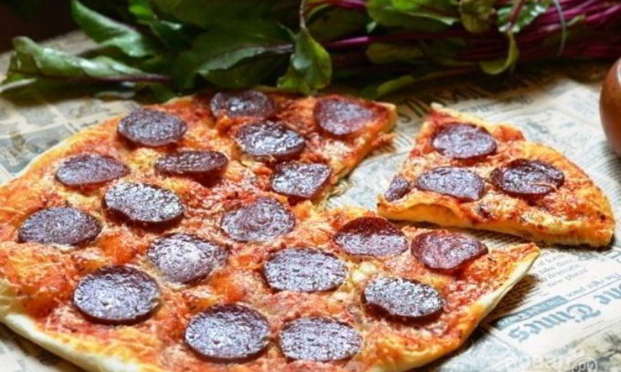 Рецепт острой пиццы