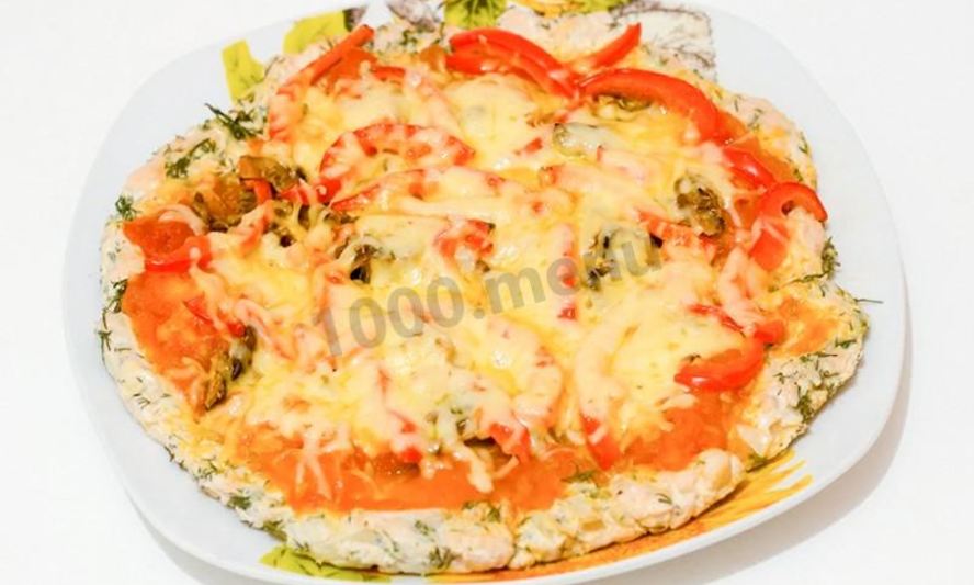 Рецепт пиццы без муки диетическая