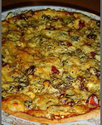 Пицца из хрущевского теста