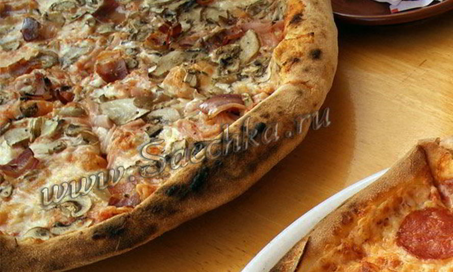 Рецепт пиццы из того, что было