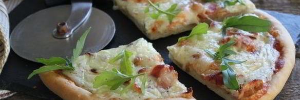 пицца карбонара