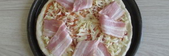 пицца карбонара