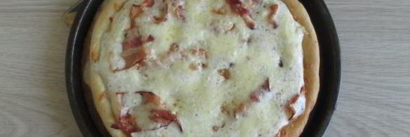 пицца карбонара