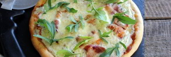 пицца карбонара