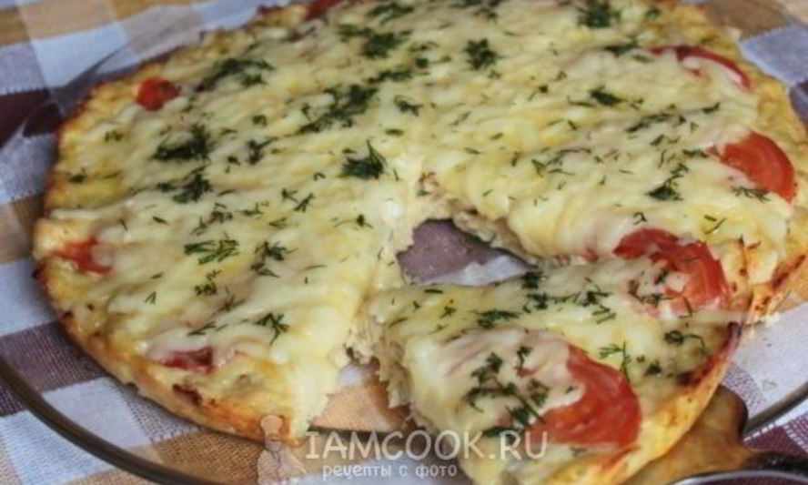 Рецепт пиццы куриной без теста