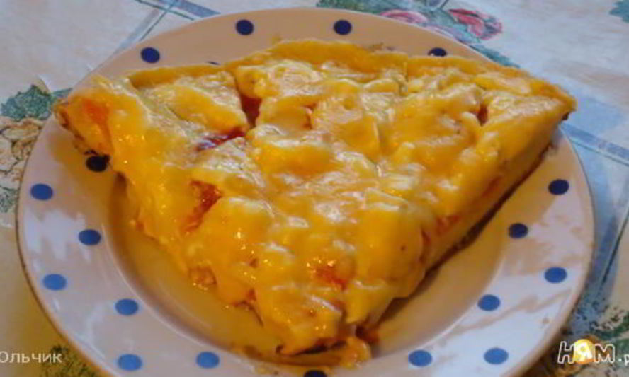 Рецепт пиццы минутка