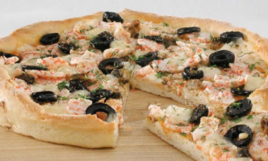 Рецепт пиццы морской