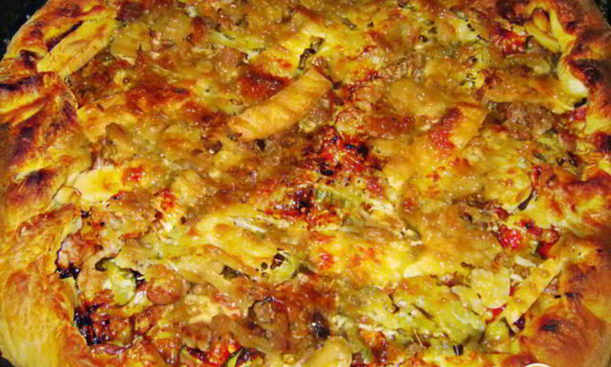 Рецепт пиццы на домашнем дрожжевом тесте