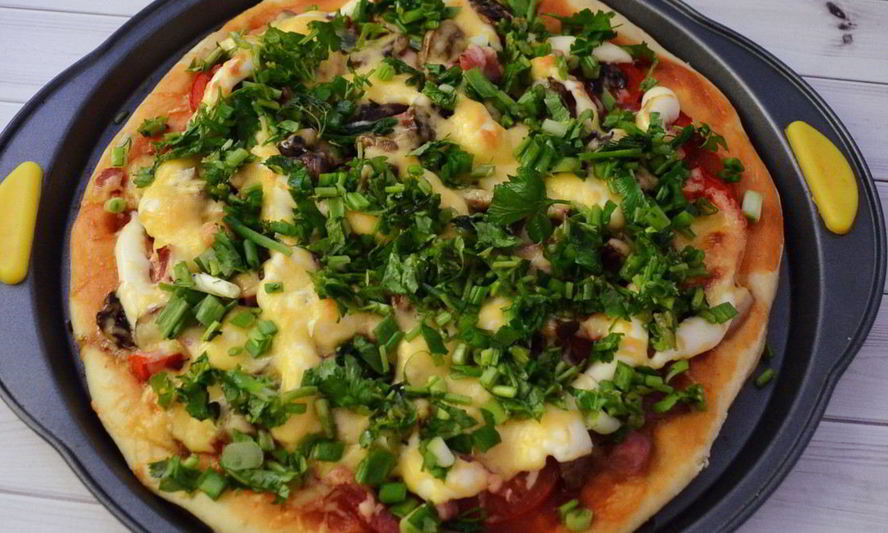 Рецепт пиццы на дрожжевом тесте