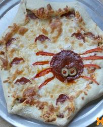 Пицца на Хэллоуин