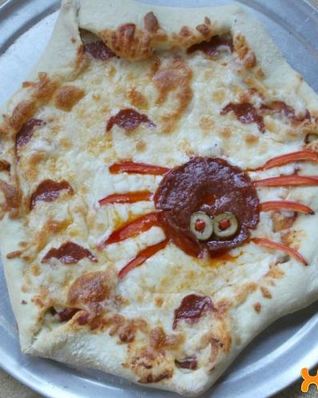 Пицца на Хэллоуин