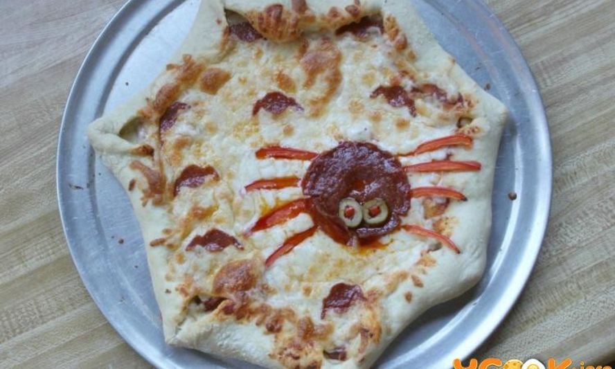 Рецепт пиццы на хэллоуин