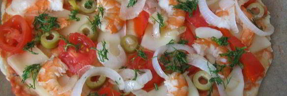 пицца на творожном тесте