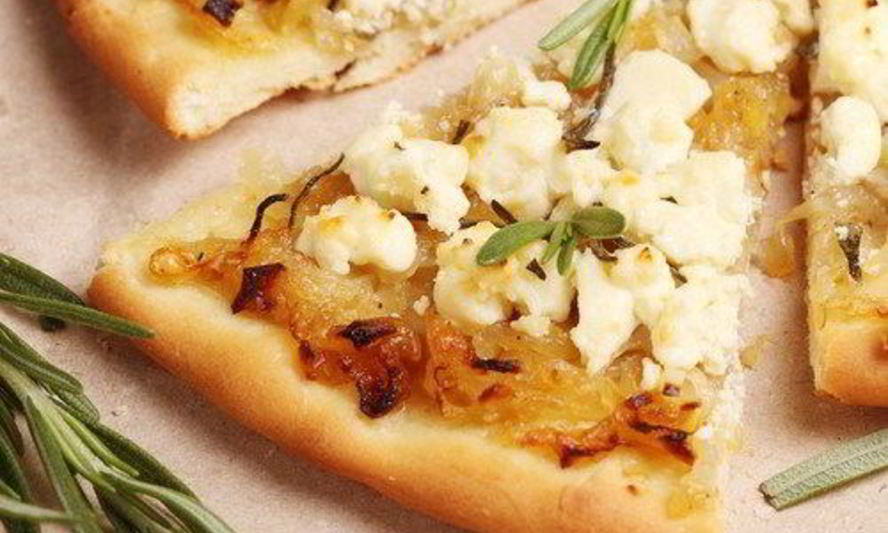 Рецепт пиццы с домашним сыром