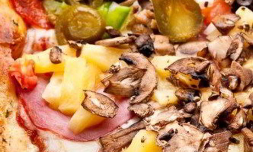 Рецепт пиццы с грибами и зеленью