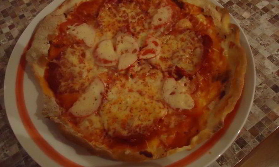 Рецепт пиццы с колбасой чоризо