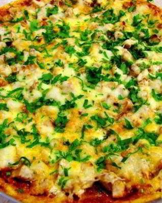 Пицца с курицей