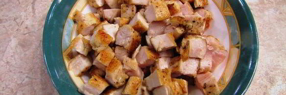 пицца с курицей