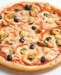 Пицца с морепродуктами