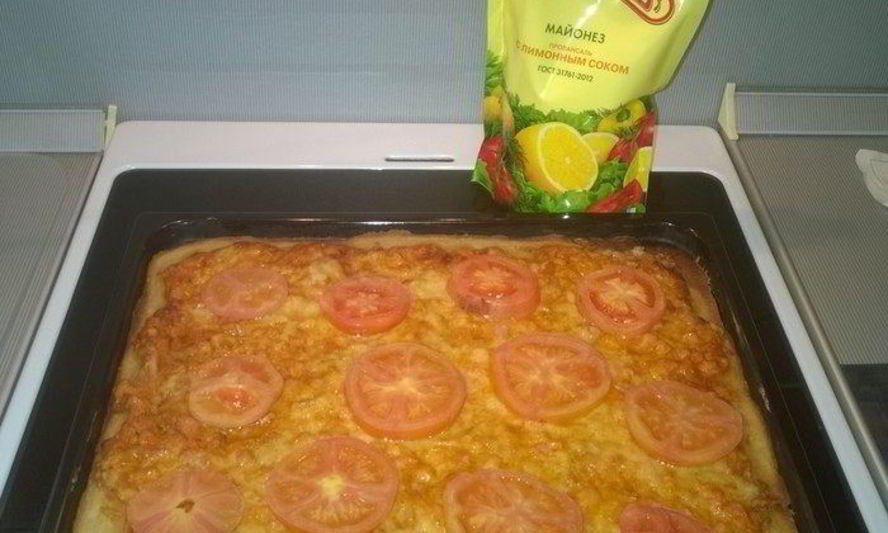 Рецепт пиццы с вареной колбасой