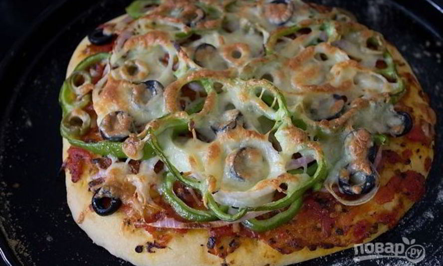 Рецепт пиццы своими руками