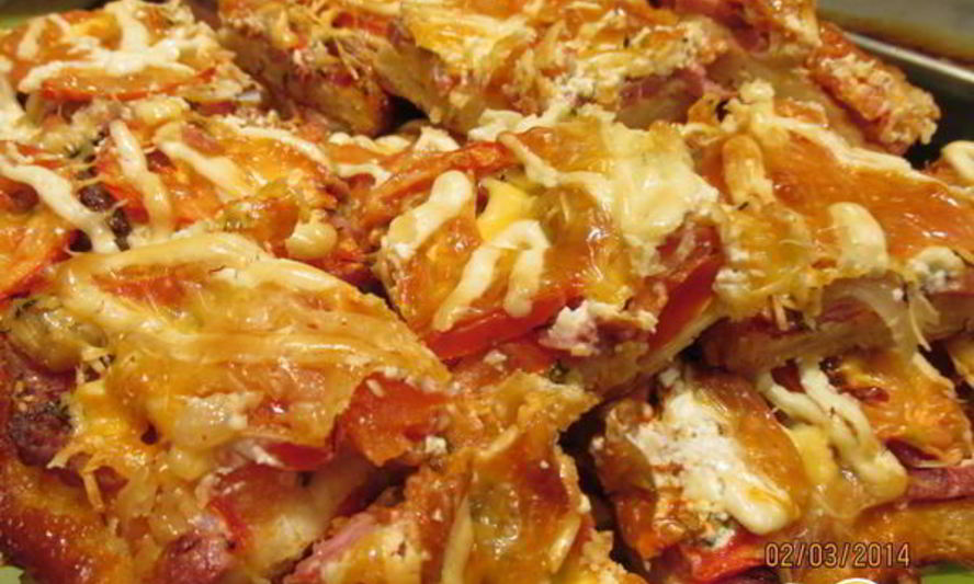 Рецепт пиццы творожной