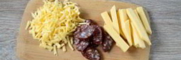 пицца в стиле брецель