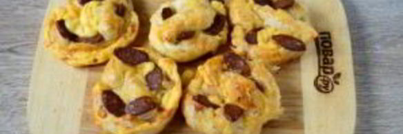 пицца в стиле брецель