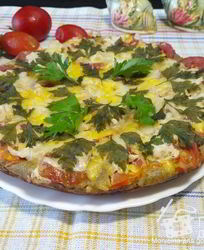 ПП-пицца на сковороде