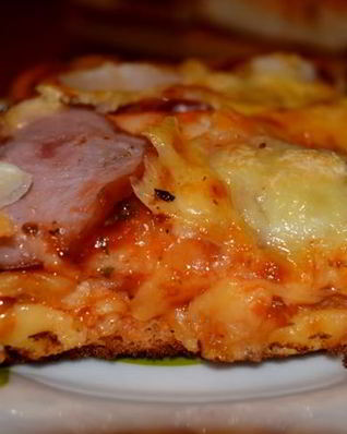 Пышная домашняя пицца