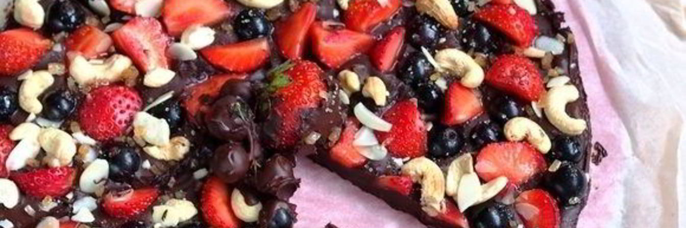 Шоколадная пицца