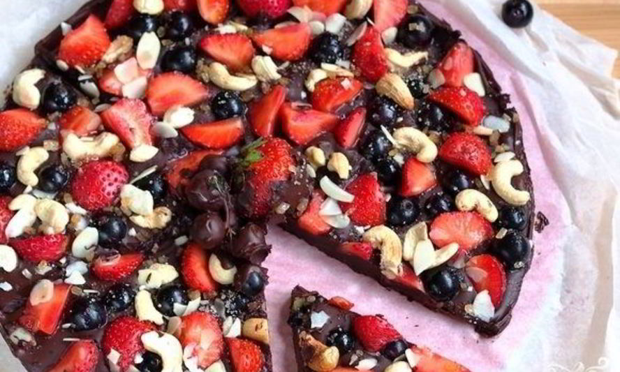 Рецепт шоколадной пиццы