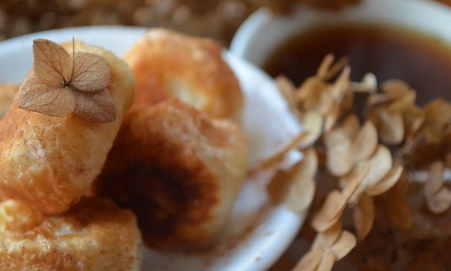 Рецепт банановых пончиков