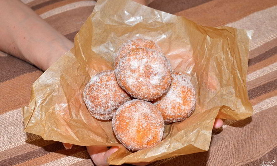 Рецепт дрожжевых пончиков