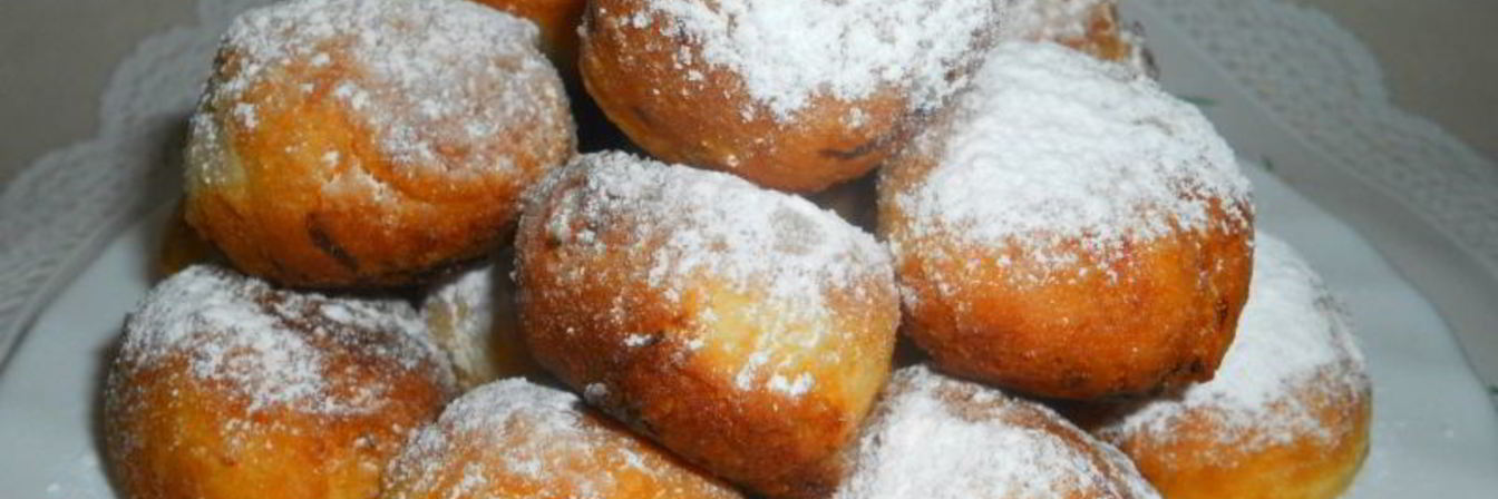 Творожные пончики