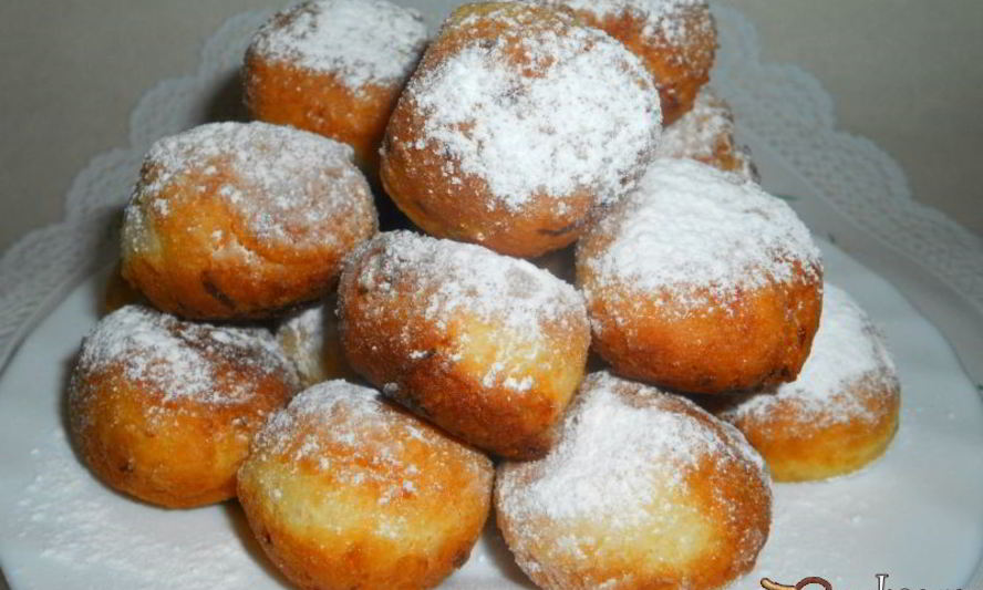 Рецепт творожных пончиков