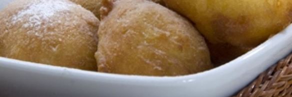 яблочные пончики