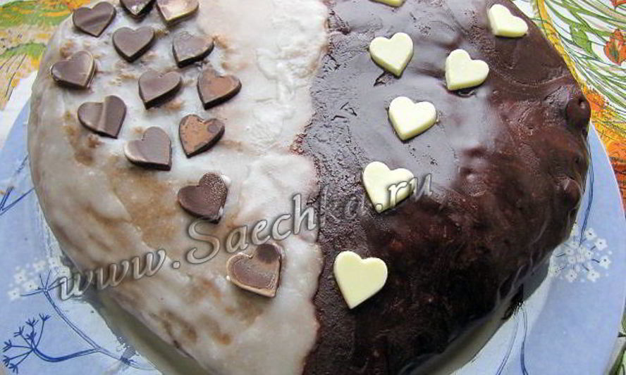 Рецепт коврижки медовой сердечной