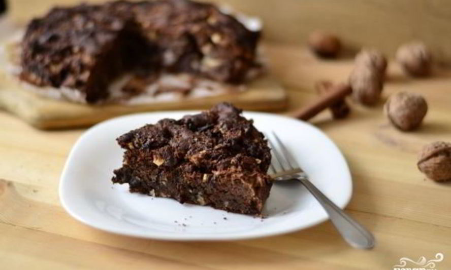 Рецепт коврижки с орехами