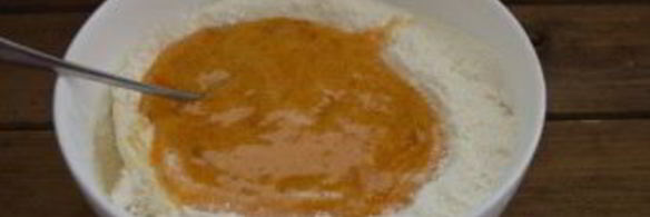 коврижка с вареньем на кефире