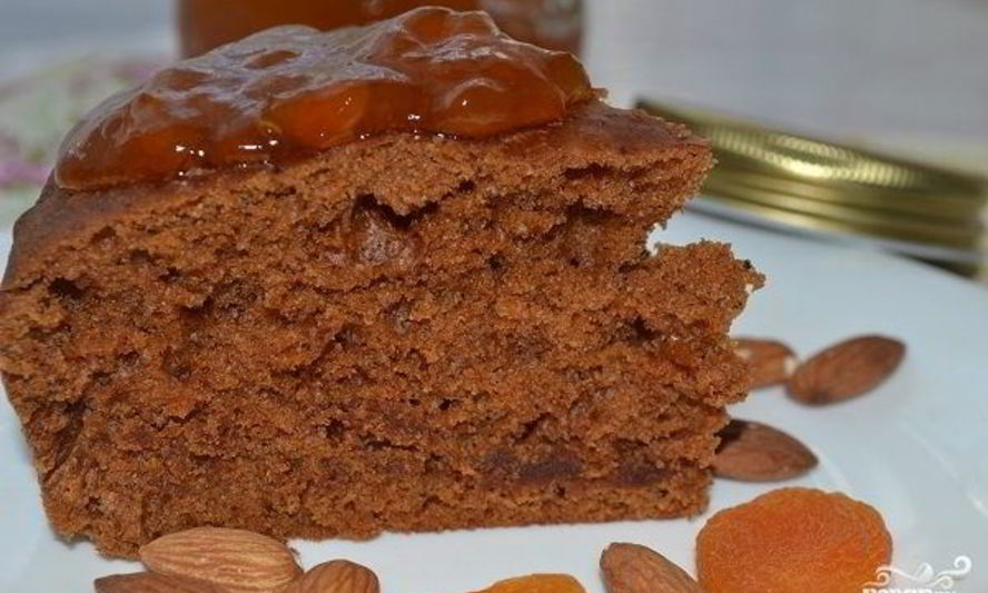 Рецепт коврижки с вареньем в мультиварке